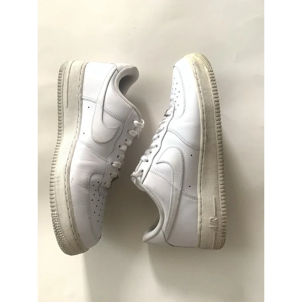 Nike Air Force 1 07 Low Triple White Men's Size 10.5 UK 9.5 / EU 44.5